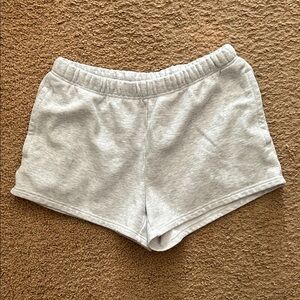 SKIMS Light Gray Shorts